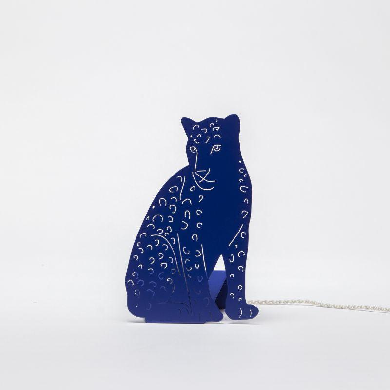 Decoupage Lamp Leopard (Request Info).