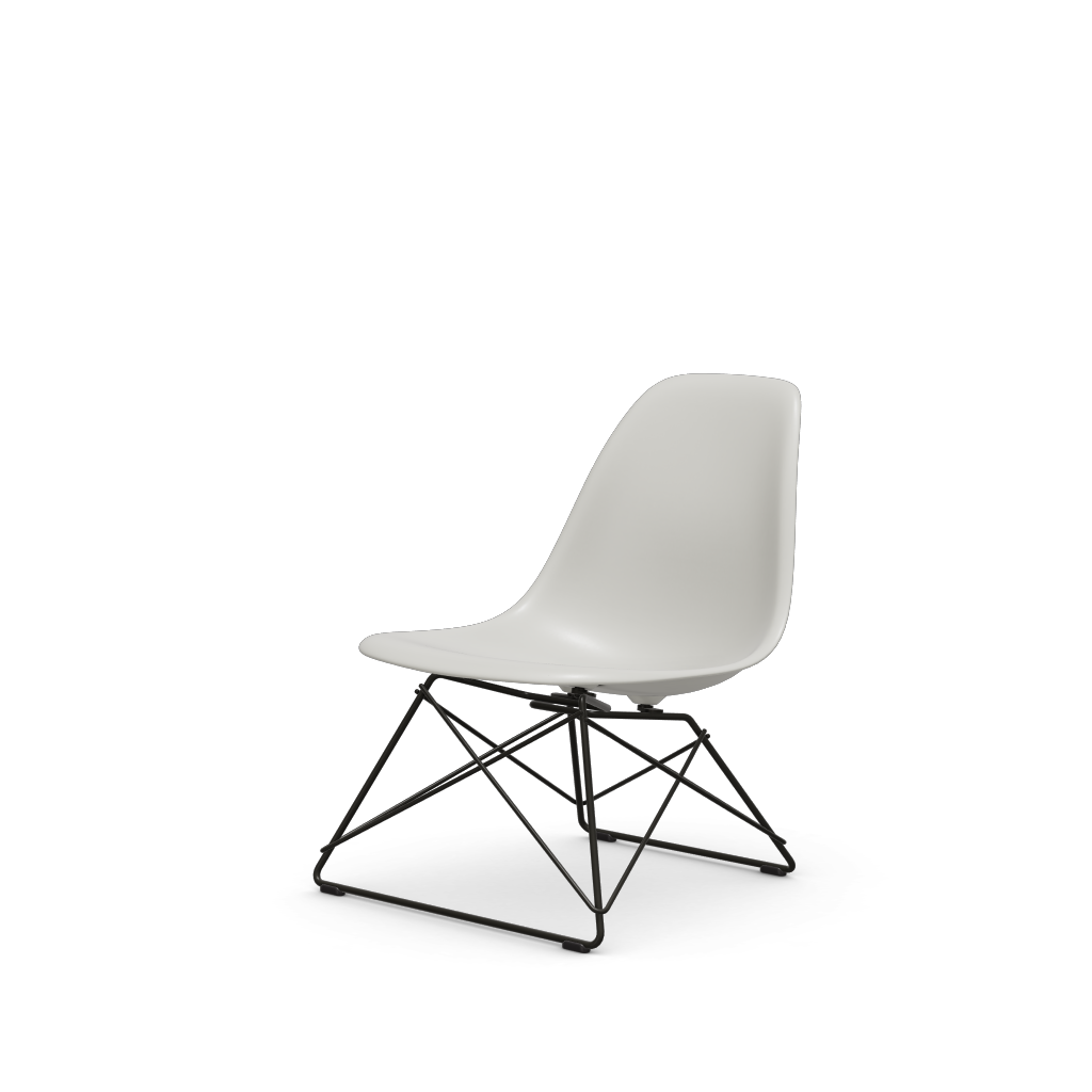 Eames Plastic Side Chair LSR (without upholstery).