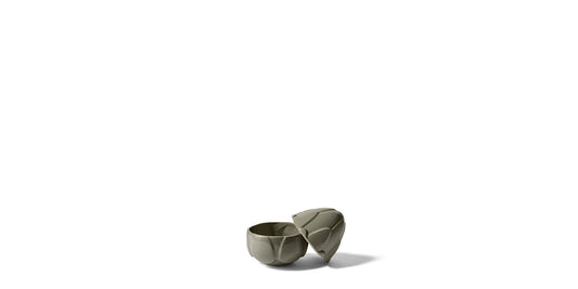 Taac "Asparagus" - glossy glazed ceramic container.