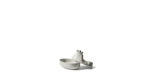 Taac "Chicken" - Glossy glazed ceramic container.