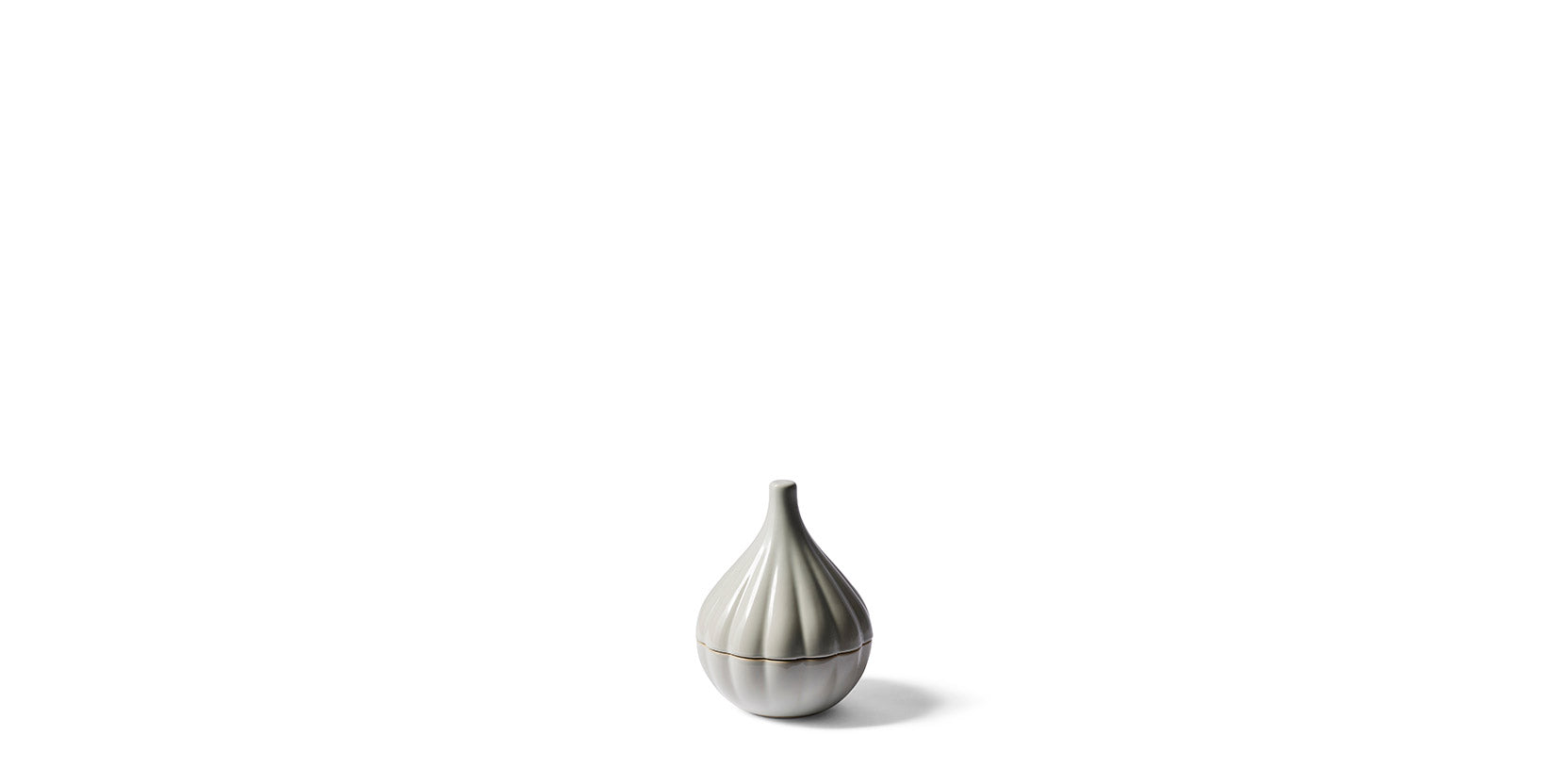 Taac "Onion" - glossy glazed ceramic container.