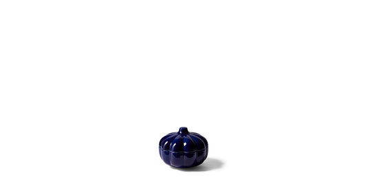 Taac "Pumpkin" - glossy glazed ceramic container.