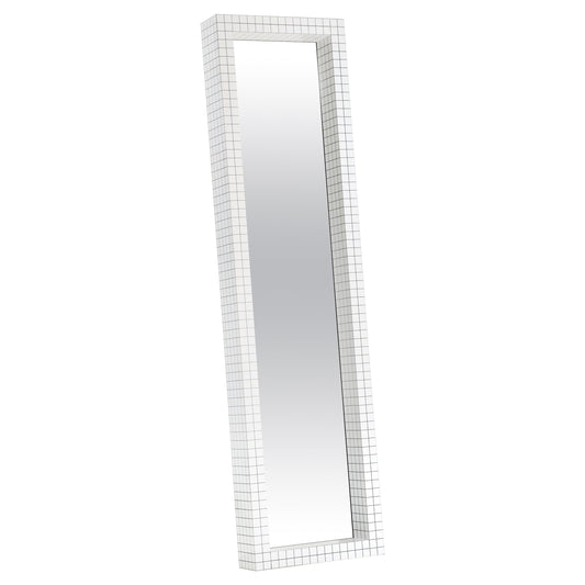 Quaderna Mirror 476 - Freestanding rectangular framed mirror.