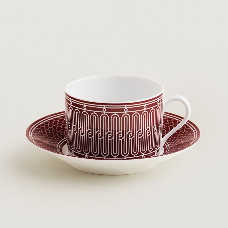 [Overseas Stock] H Deco Rouge Breakfast Cup and Saucer 1set P041015P