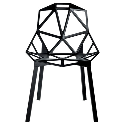 Chair_One by Magis #black - painted aluminium legs #