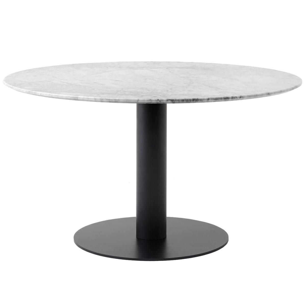 In Between SK20 table, black - white marble