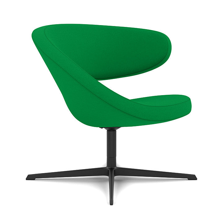 Peel™ Club - Swivel upholstered armchair (Upholstery Material - Divina 3)