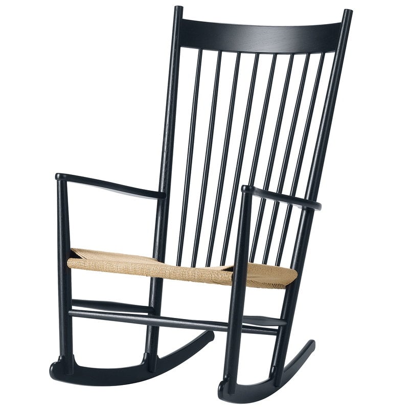 J16 rocking chair by Fredericia #black #