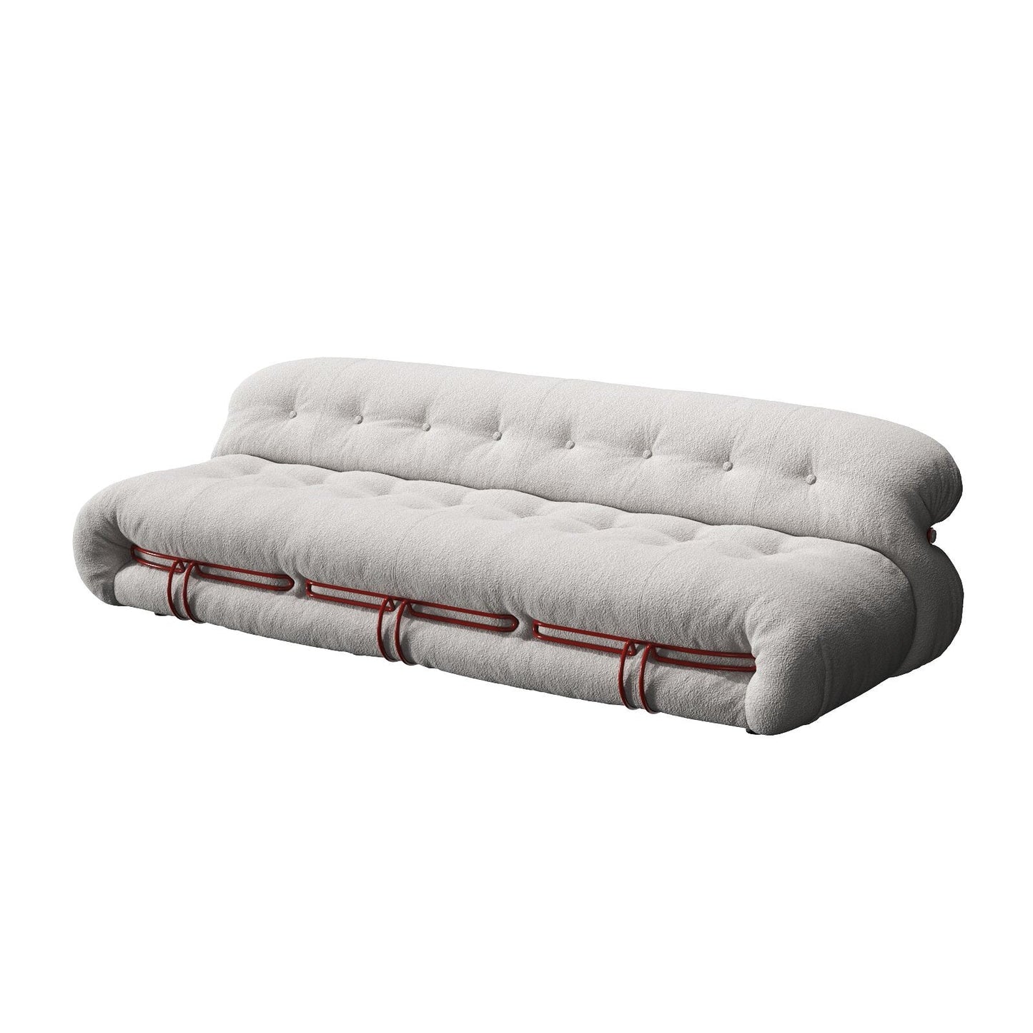 Soriana - 3-Seater Leather Sofa