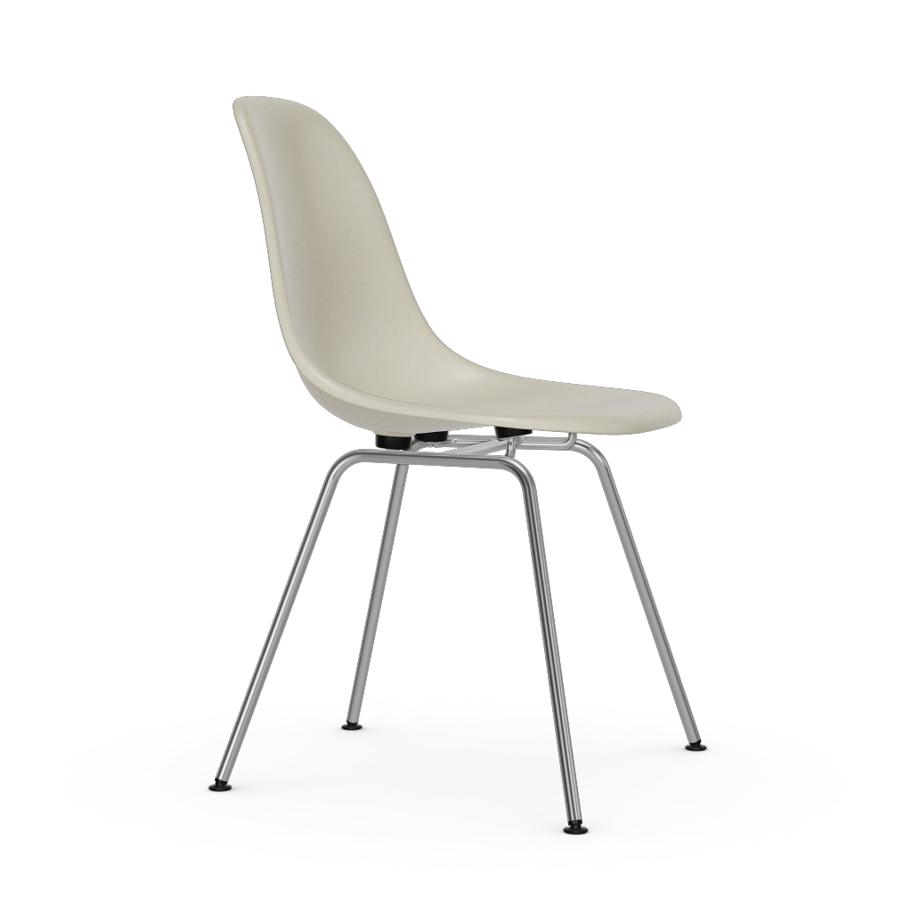 Eames Fiberglass Side Chair DSX (without upholstery).