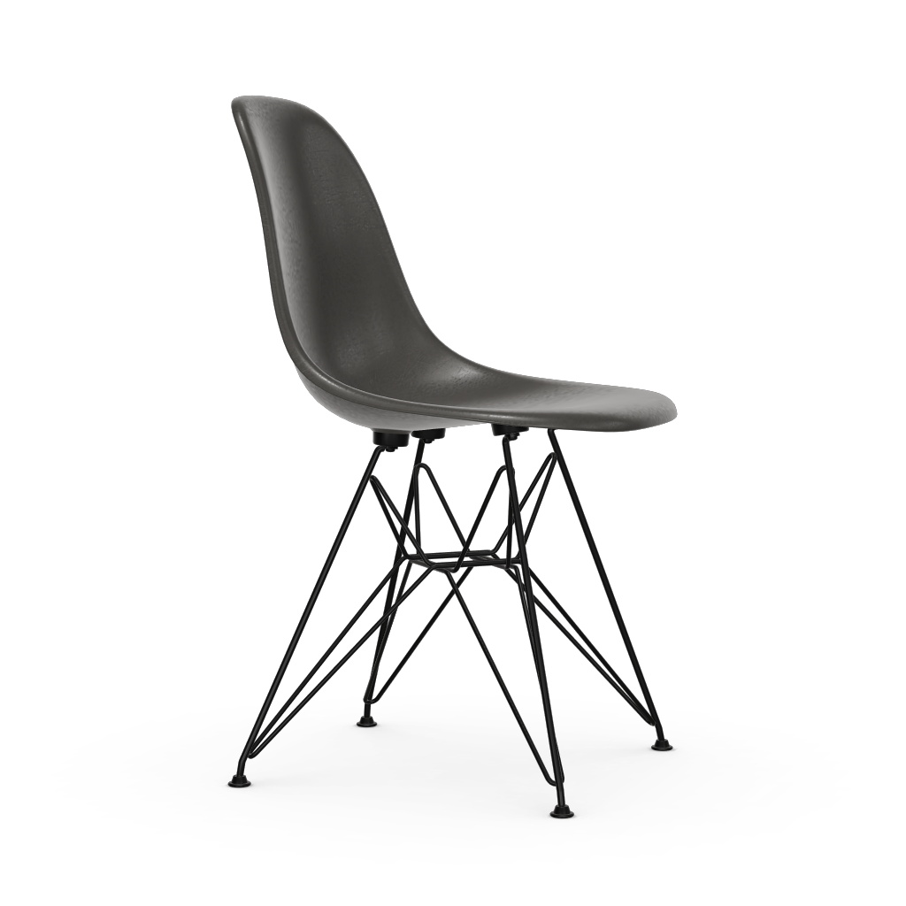 Eames Fiberglass Side Chair DSR (without upholstery).