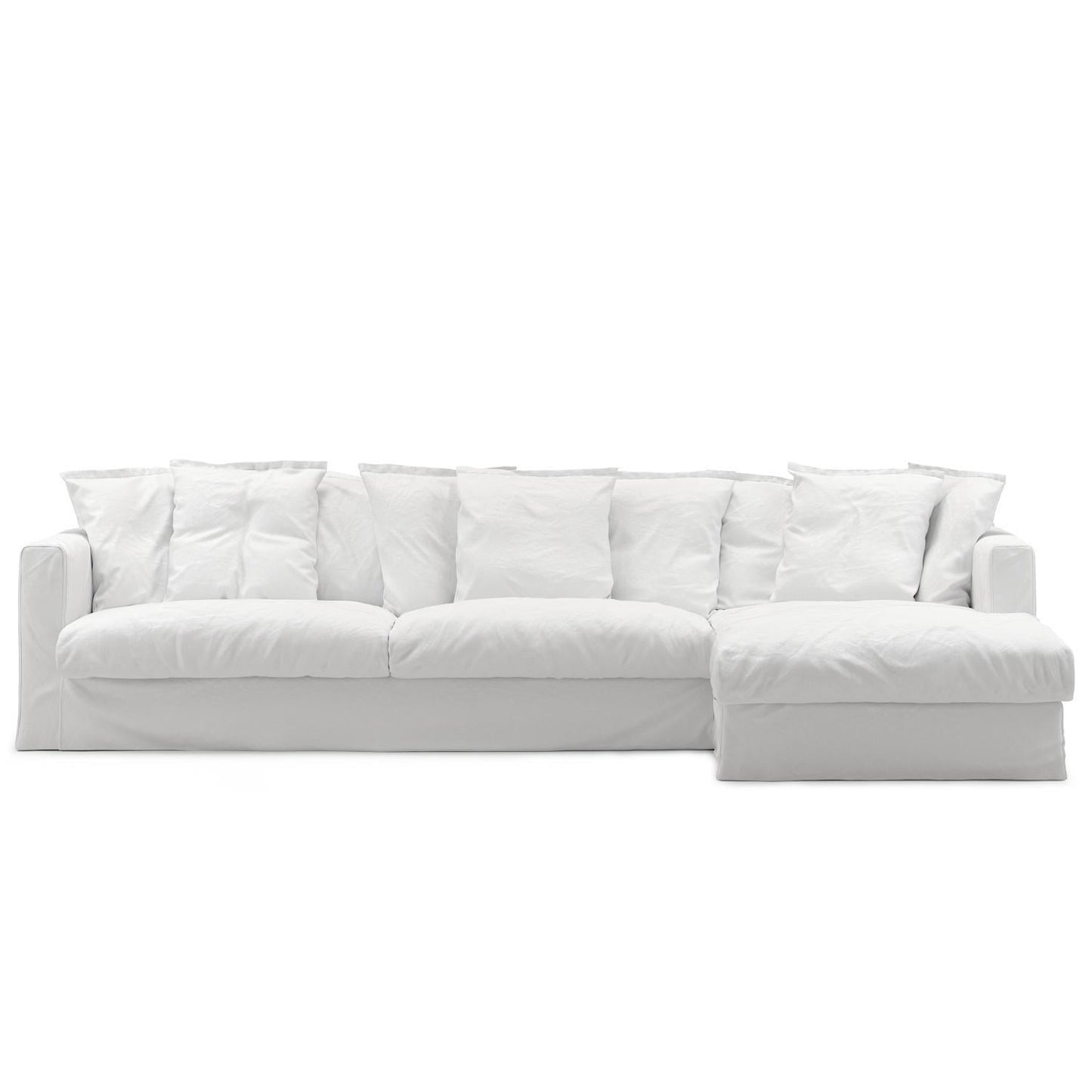 Decotique Le Grand Air 3-Seater Sofa Chaise Right White