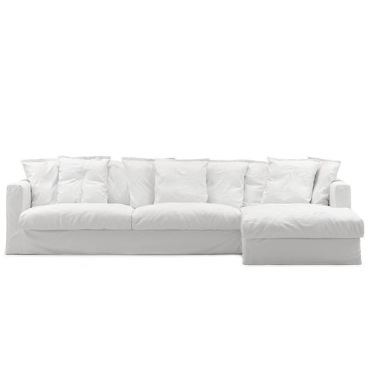 Decotique Le Grand Air 3-Seater Sofa Chaise Right White