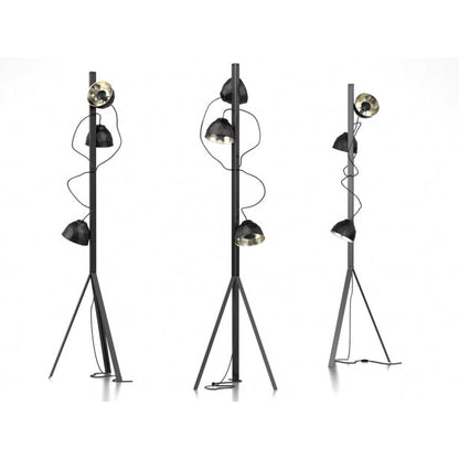 TREPIED - Steel floor lamp.