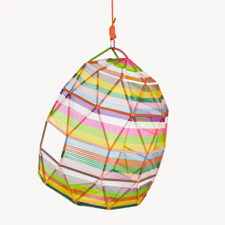 TROPICALIA - Technopolymer garden hanging chair.
