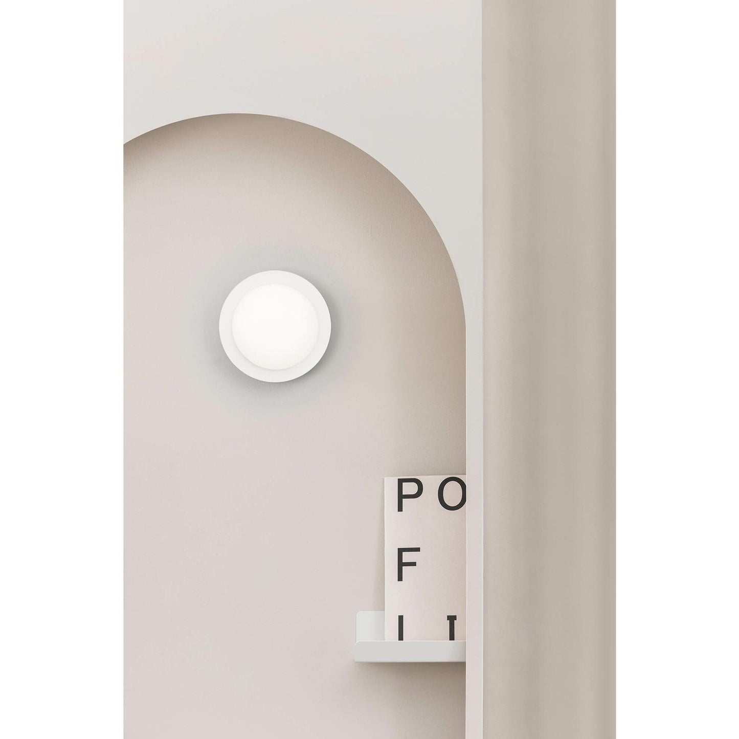 Faro MAY Wall/ Ceiling Light White