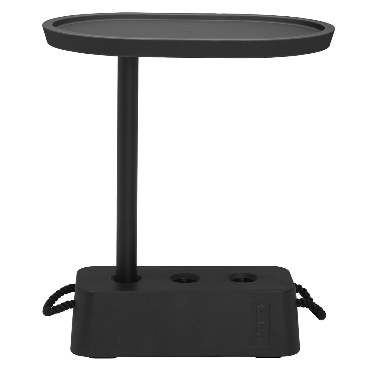 Brick table, anthracite
