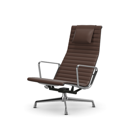 Aluminium Chair EA 124 – Lounge (Cover material - Fabric Leather)