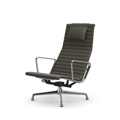 Aluminium Chair EA 124 – Lounge (Cover material - Fabric Leather)
