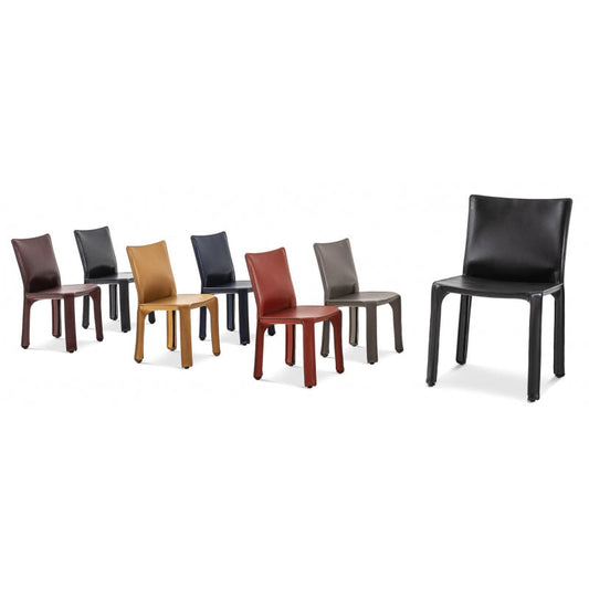Cap 412 Free-Standing Cowhide Design Chair.