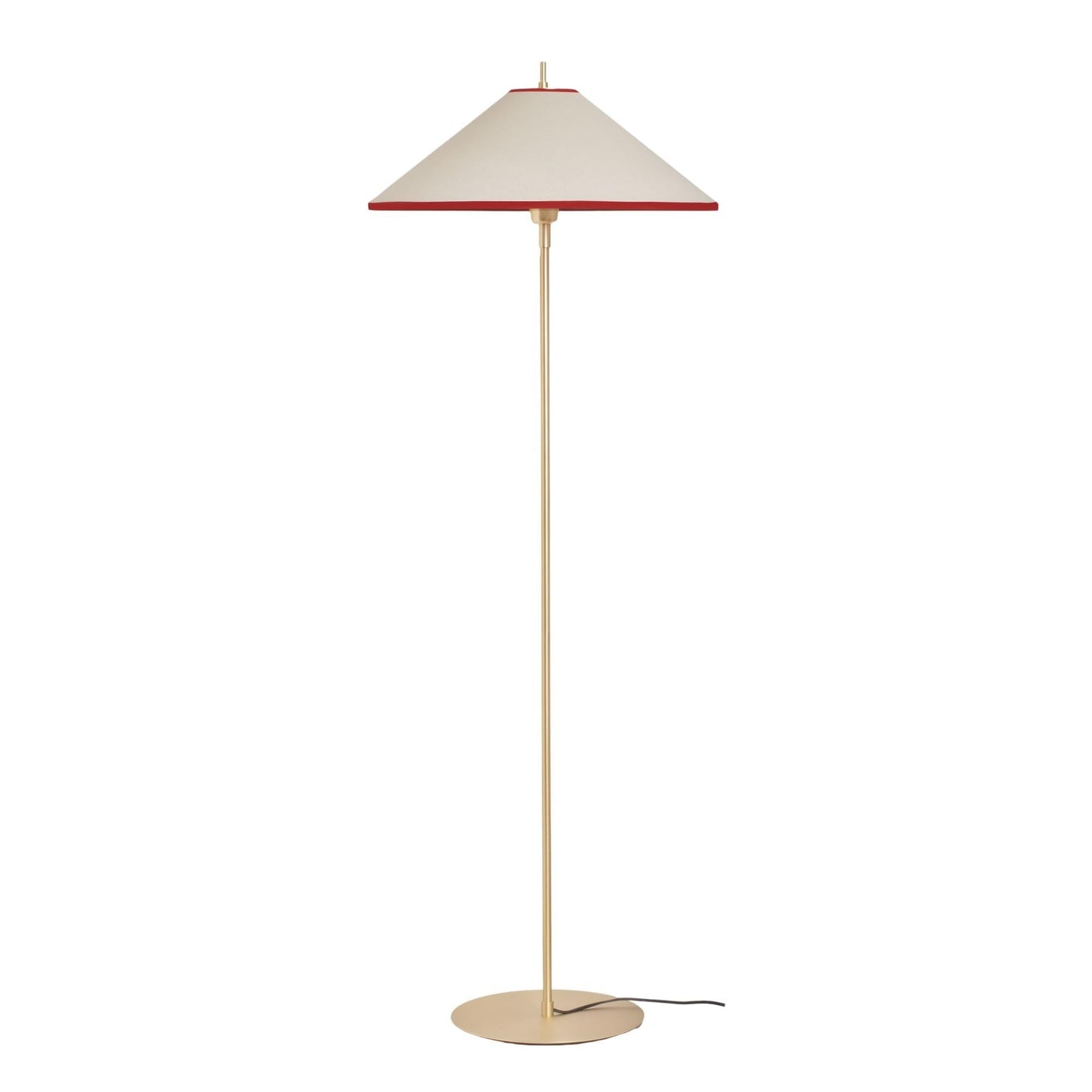 Edgeform Tafta Floor Lamp Ø52 Red/Off-White