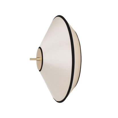 Edgeform Tafta Wall/ Ceiling Light Ø40 Black/Off-White
