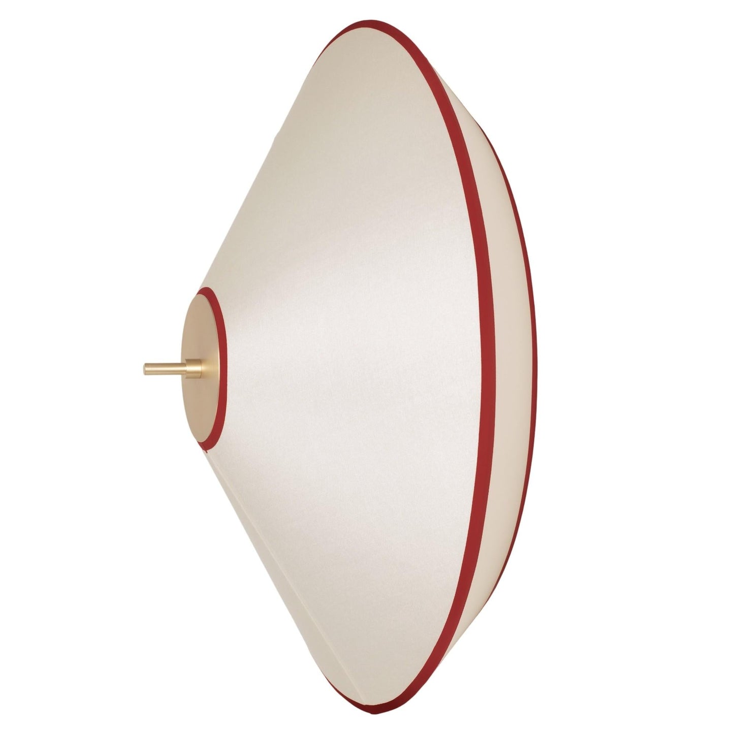 Edgeform Tafta Wall/ Ceiling Light Ø52 Red/Off-White