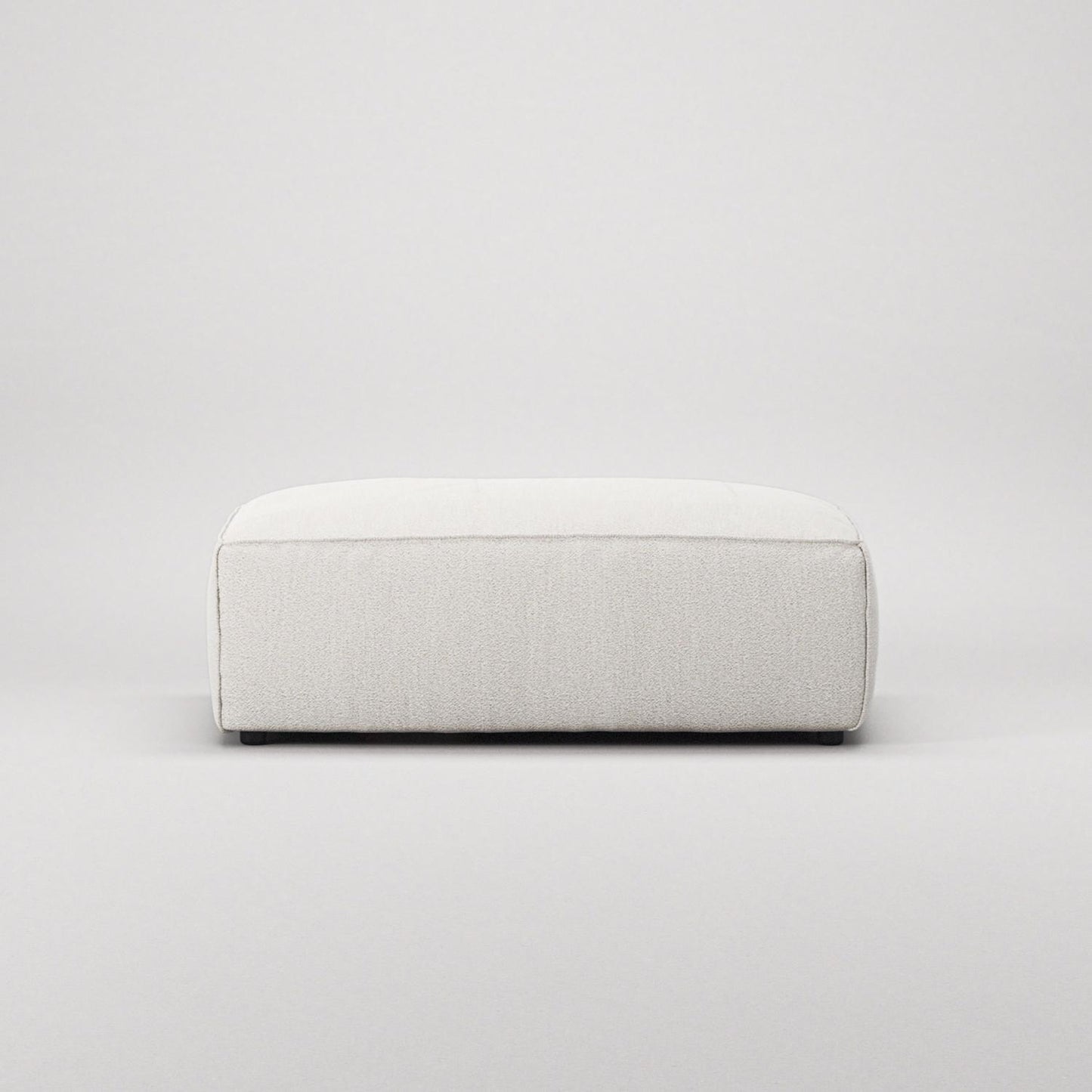 Decotique Grand Footstool Steam/White