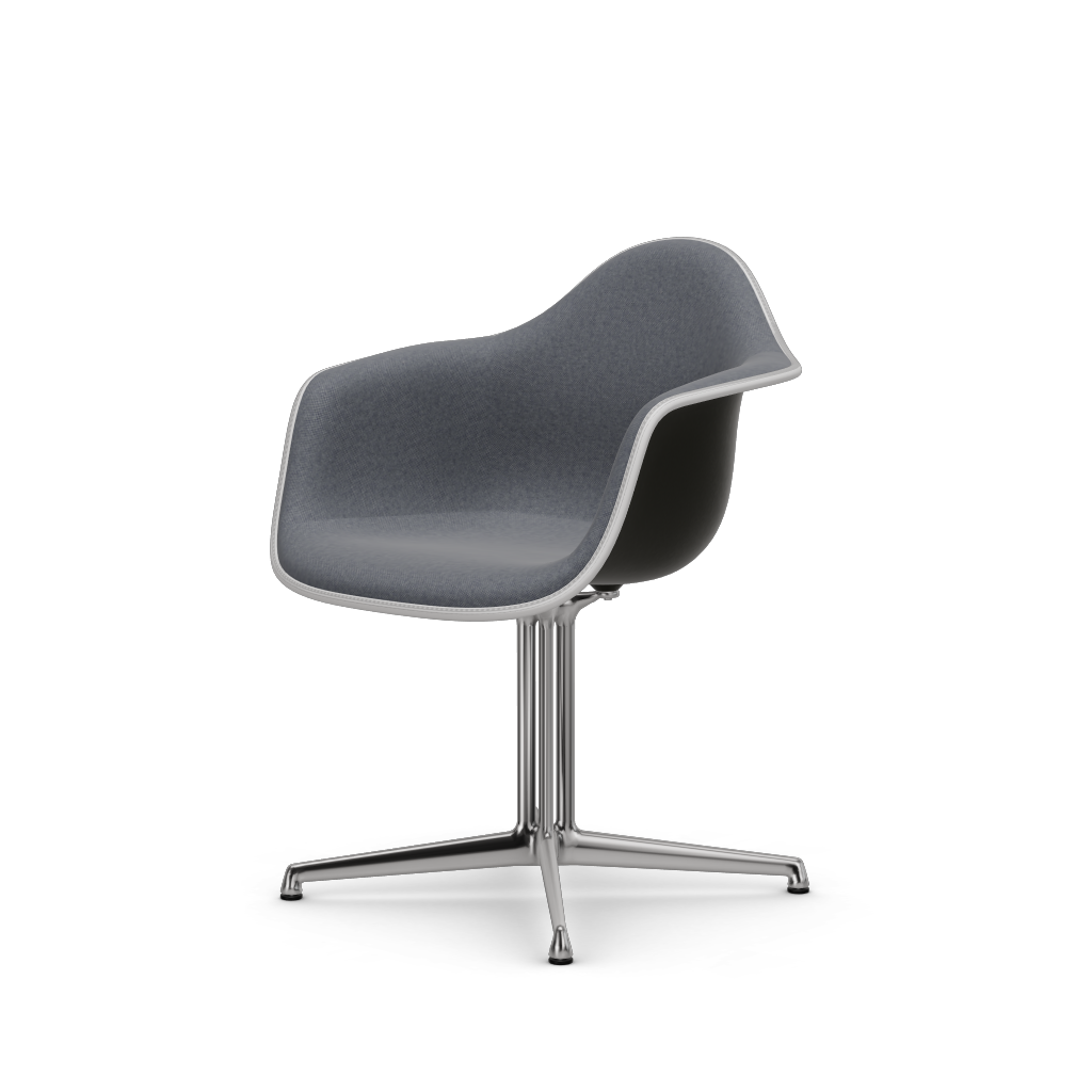 Eames Plastic Armchair DAL (with full upholstery)
