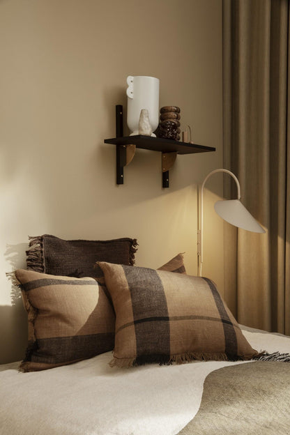 Ferm Living Sector Shelf Triple Wide Oak/ Brass