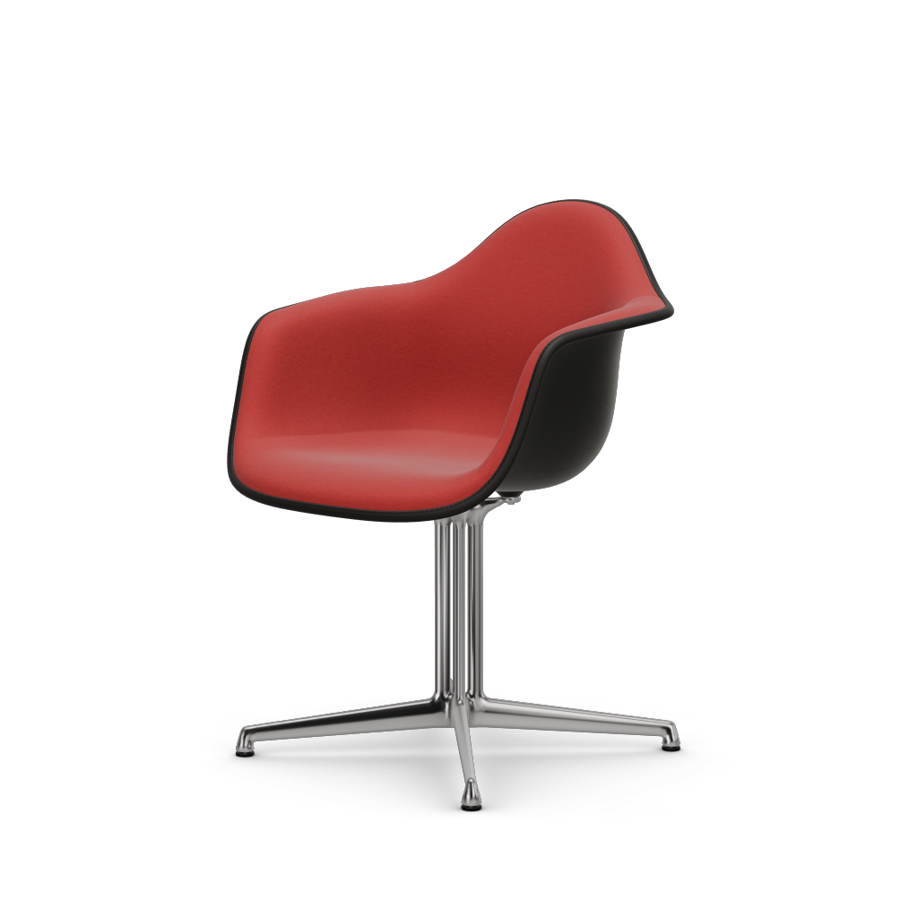Eames Plastic Armchair DAL (with full upholstery)