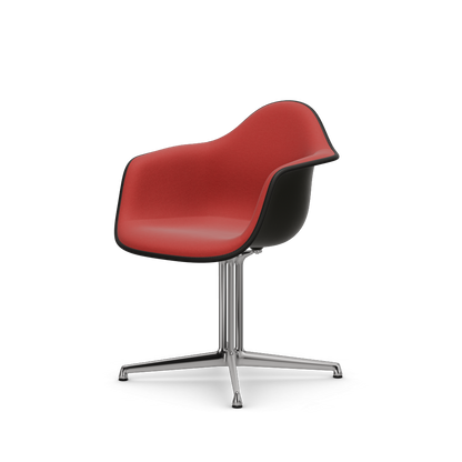 Eames Plastic Armchair DAL (with full upholstery)