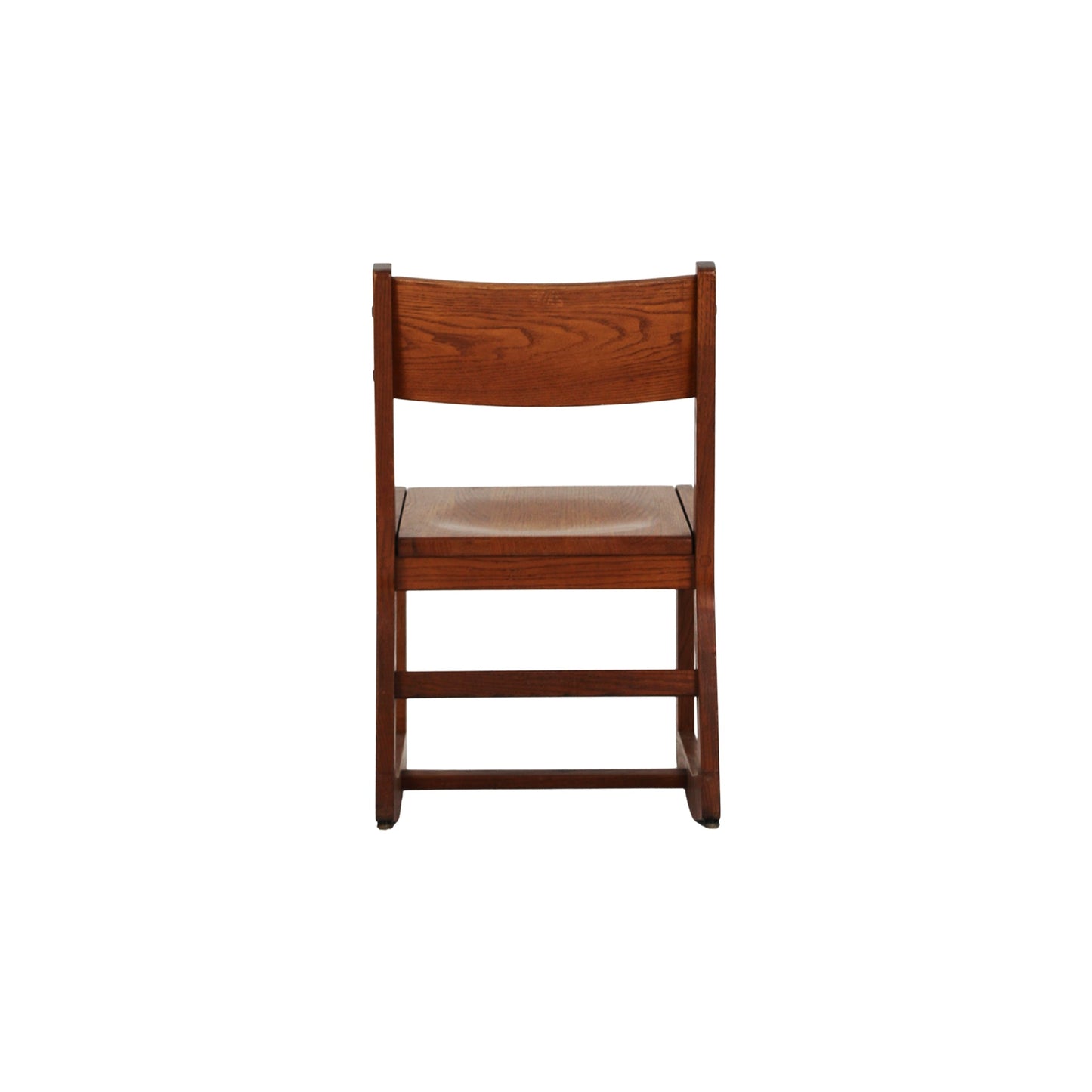 [Vintage/In-Store Immediate Shipping] Martin Nos Furniture – Vintage 2-Position Oak Chair - Customer Collection