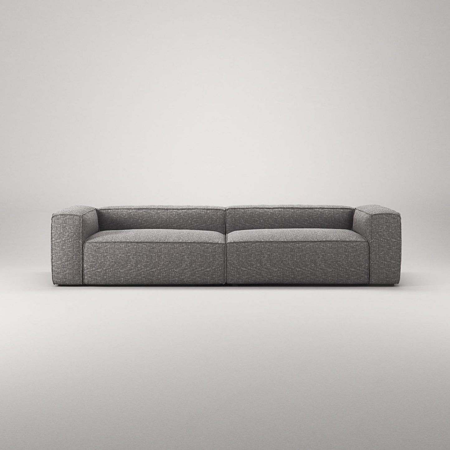 Decotique Grand 4-Seater Sofa Grey Marble