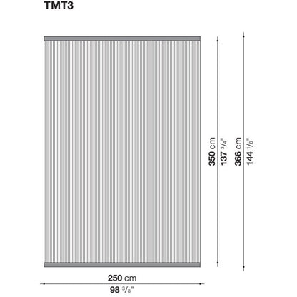 Timo - 100% wool Rectangular Carpet.