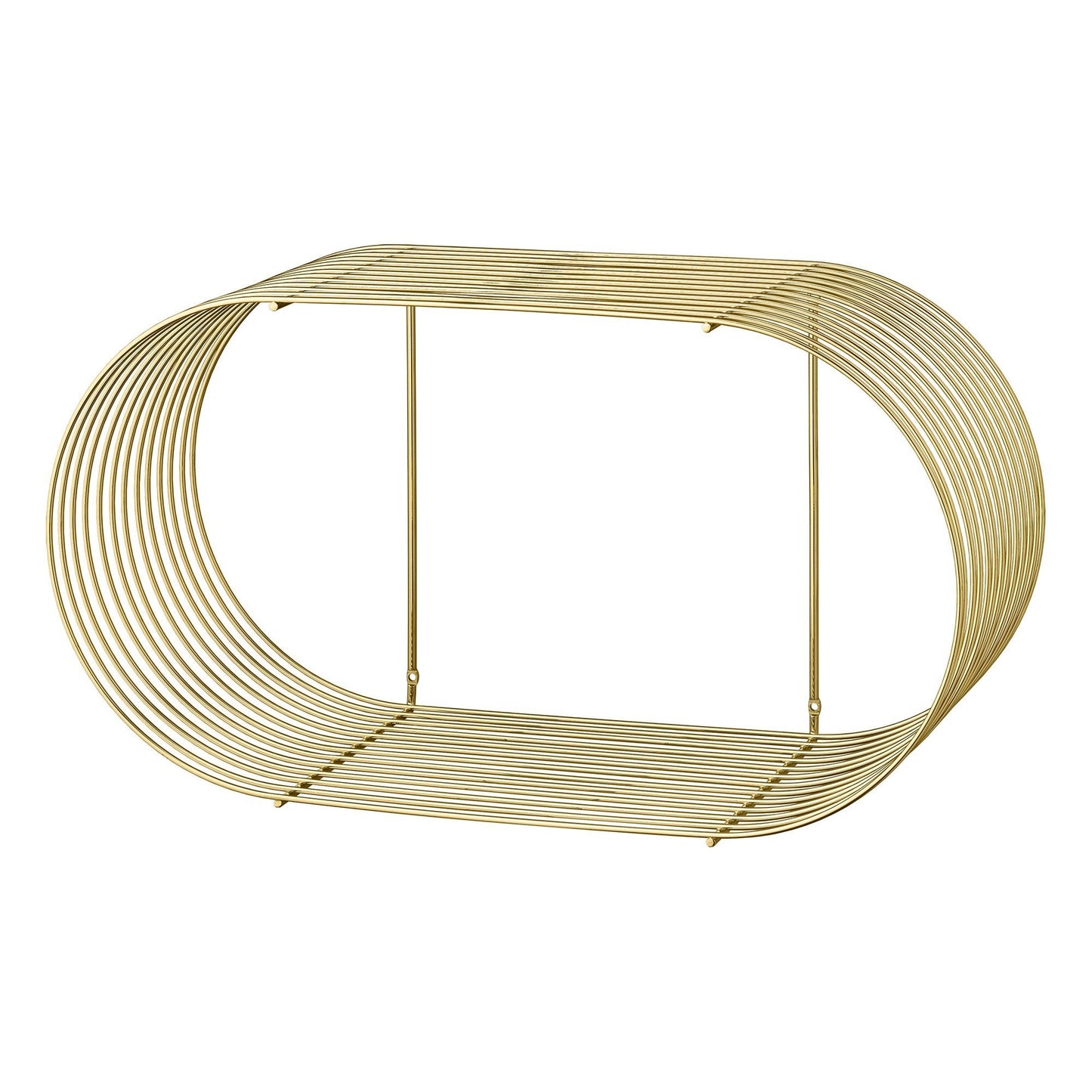 CURVA Shelf H33 cm by AYTM #Gold