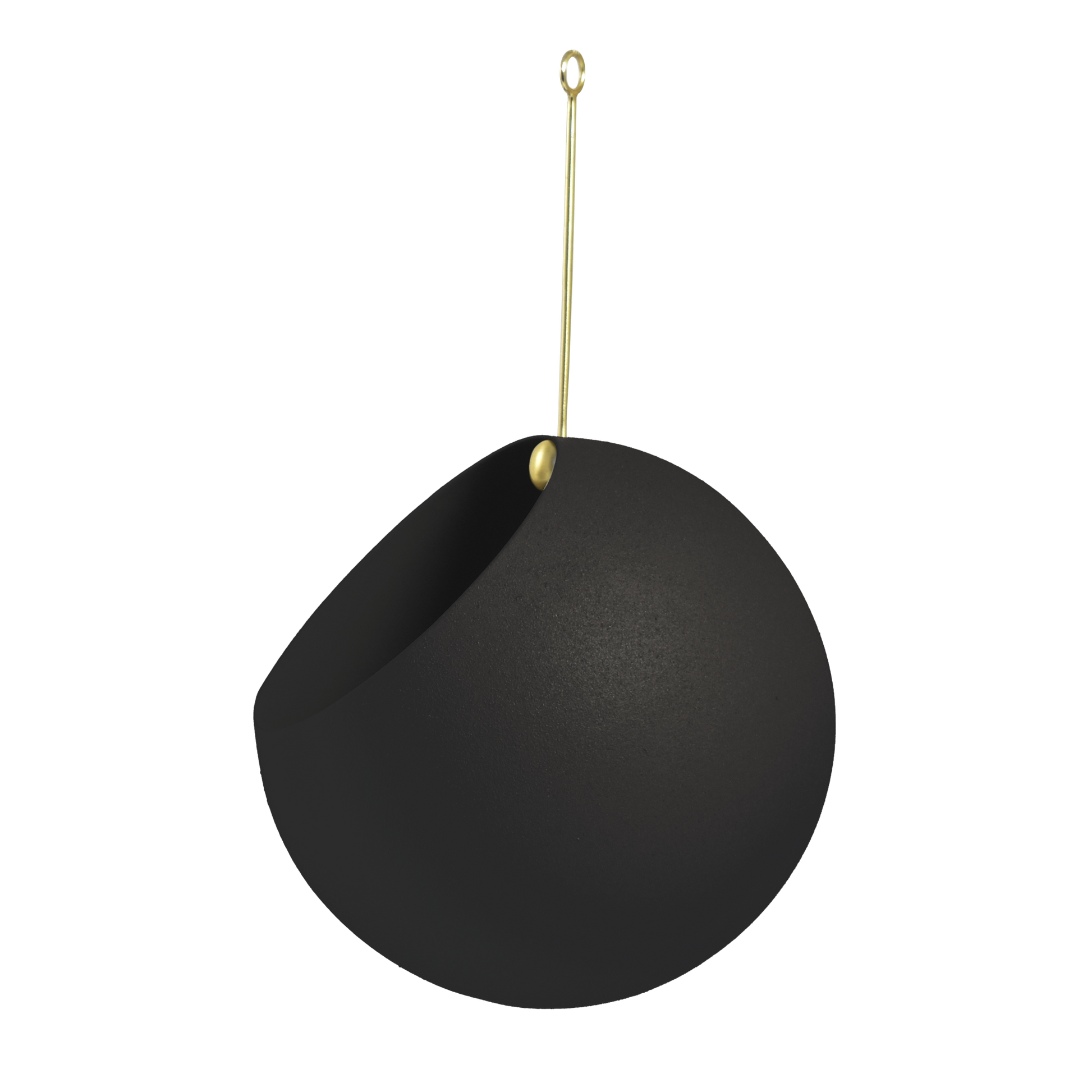 GLOBE Hanging Flowerpot 28 cm by AYTM #Black