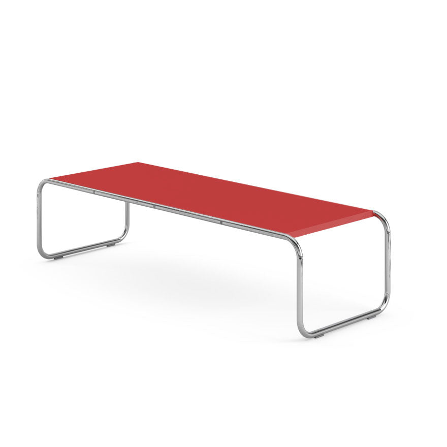 Lazio - Rectangular laminate side table.