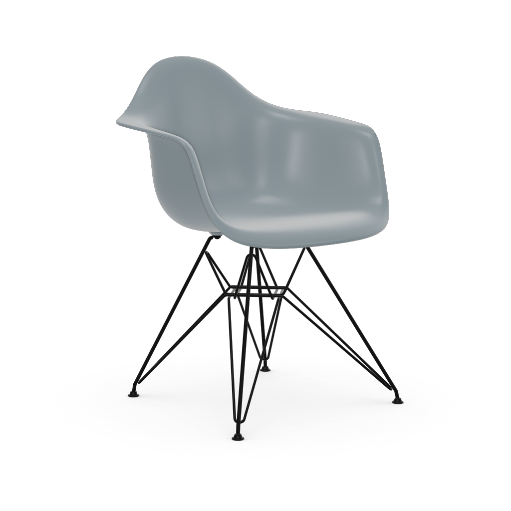 Eames Plastic Armchair DAR (without upholstery).
