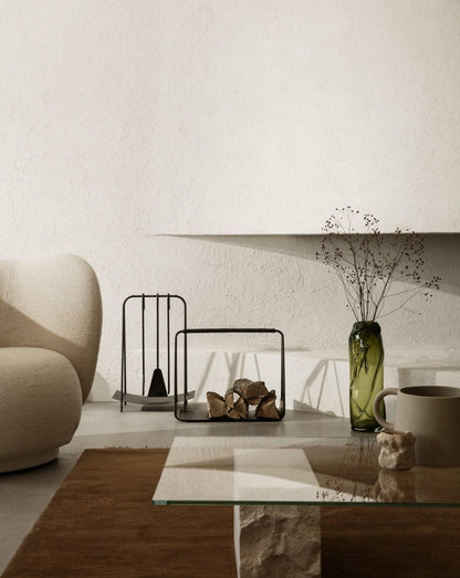 Ferm Living Mineral Coffee Table Bianco Curia Marble