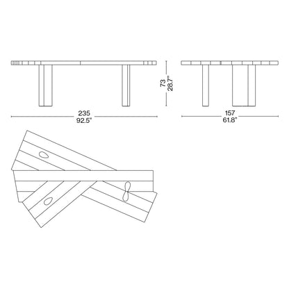 Bentaglio multi-functional table.