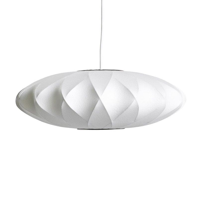Nelson Saucer Crisscross Bubble Pendant Lamp.