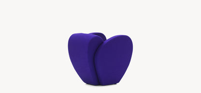 SIZE TEN - Polyester easy chair with armrests.