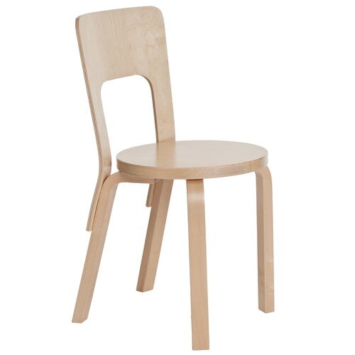 CHAIR 66 - Wooden chair.