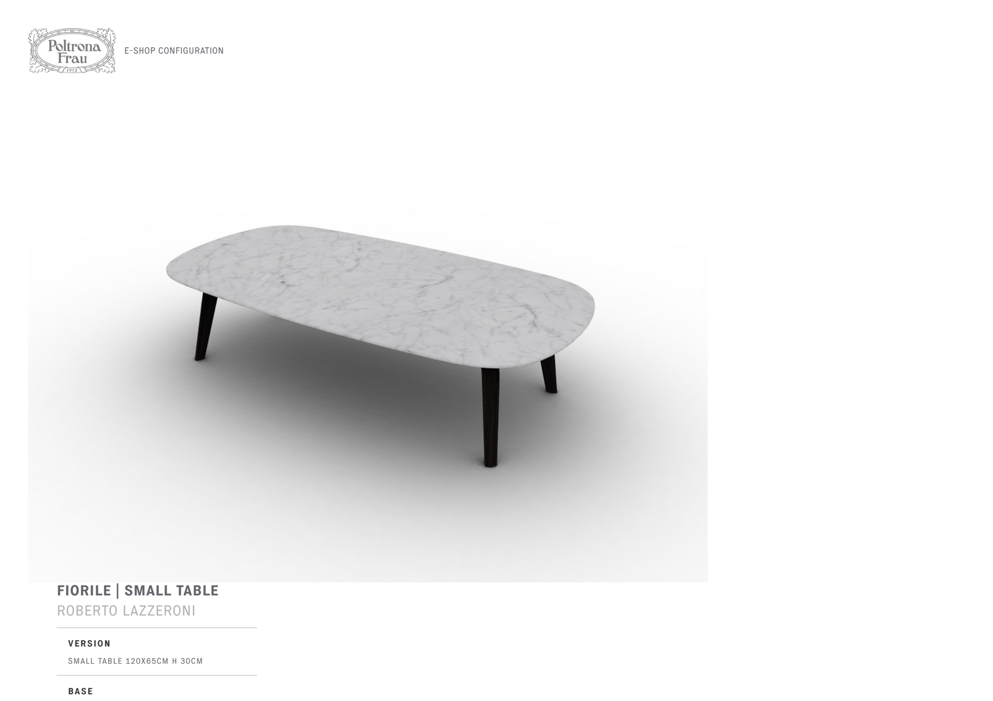 FIORILE - Rectangular ash coffee table (Request Info).