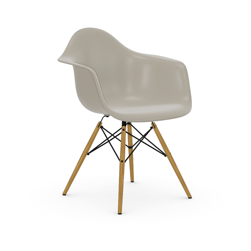 Eames Plastic Armchair DAW (without upholstery).