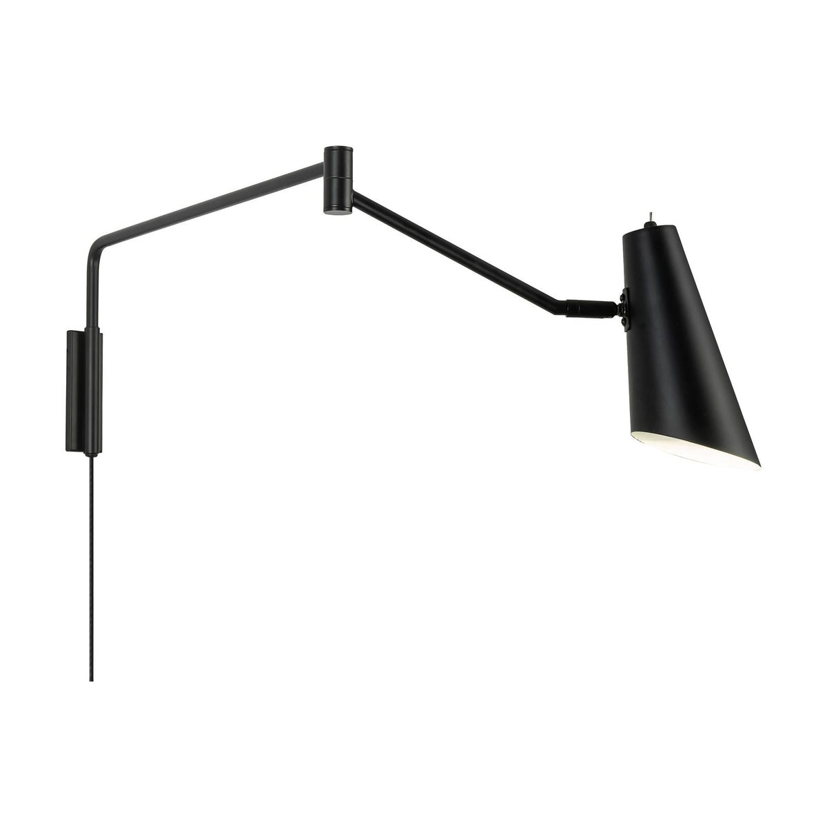 Dyberg Larsen Noa Wall Lamp Long Matt Black