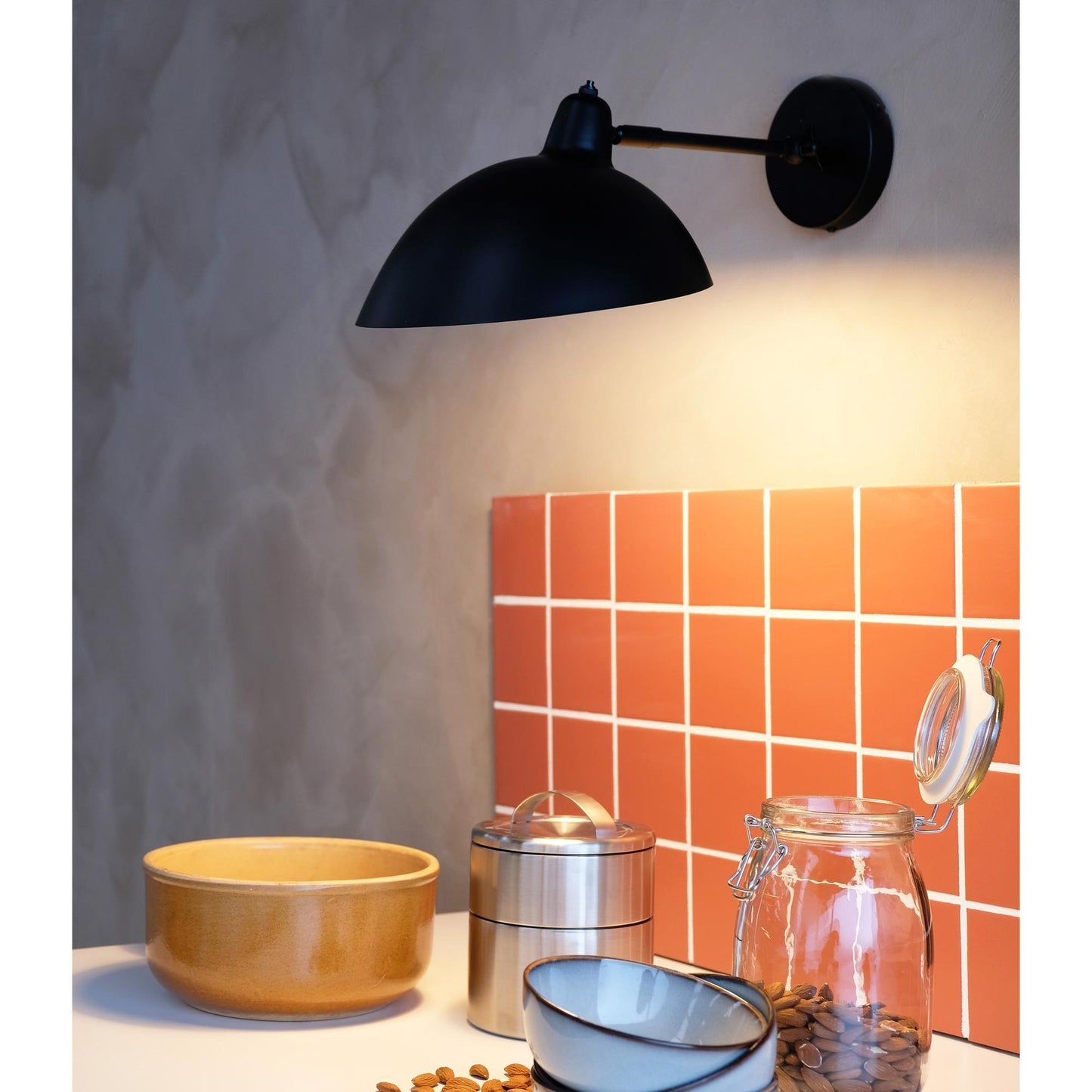 Dyberg Larsen Futura Wall Lamp White