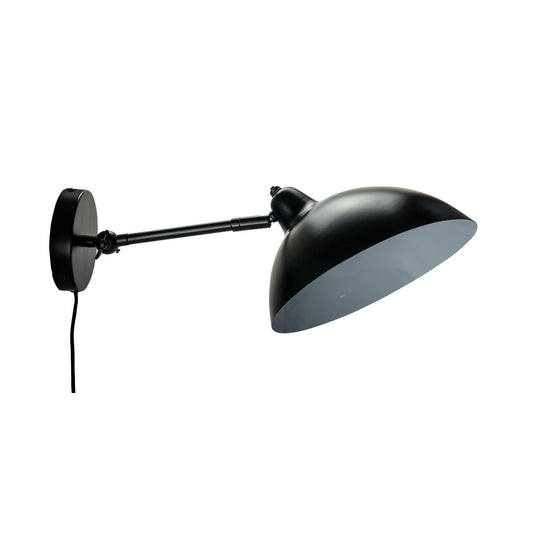Dyberg Larsen Futura Wall Lamp Matt Black and White