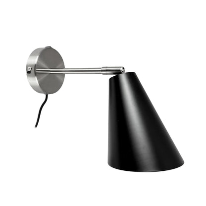 Dyberg Larsen Oswald Wall Lamp Black/ Steel